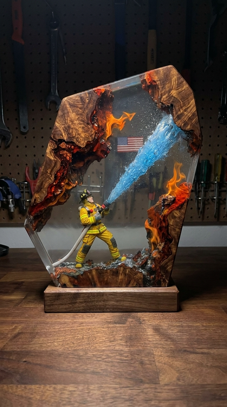 Lumas Resin Lamps