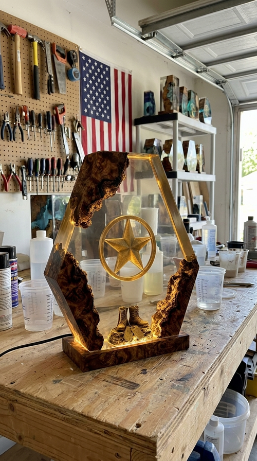 The Army Lamp