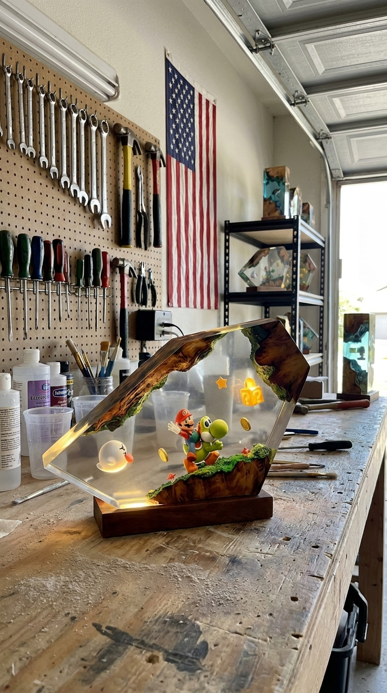 The Mario Lamp